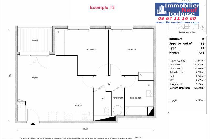 Appartements neufs à Toulouse Lalande - Programmes immobiliers neufs Sporting ORELIS /