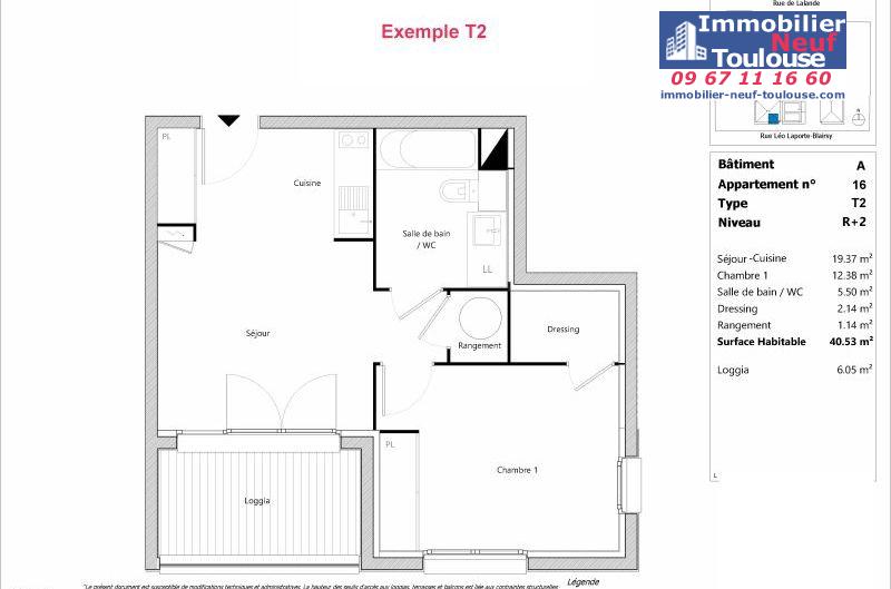Appartements neufs à Toulouse Lalande - Programmes immobiliers neufs Sporting ORELIS /