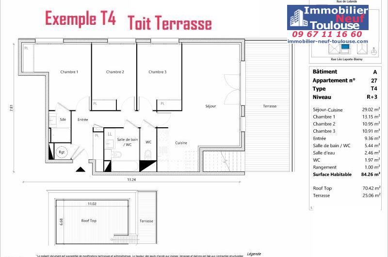 Appartements neufs à Toulouse Lalande - Programmes immobiliers neufs Sporting ORELIS /