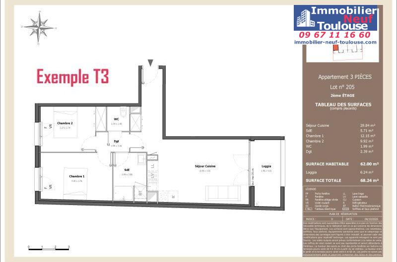 Appartements neufs à Toulouse Saint Cyprien - Programmes immobiliers neufs LNC Nouveaux constructeurs Aiga Viva