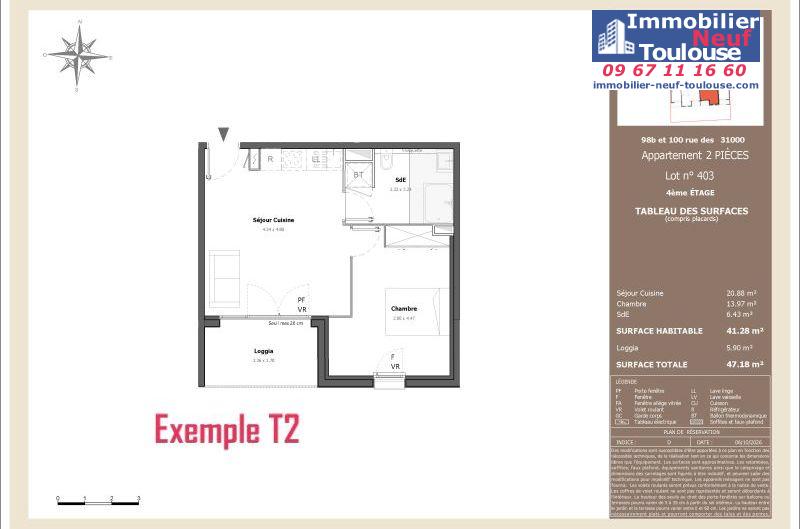 Appartements neufs à Toulouse Saint Cyprien - Programmes immobiliers neufs LNC Nouveaux constructeurs Aiga Viva