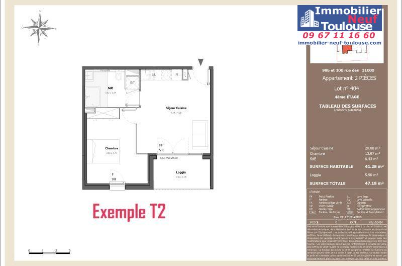 Appartements neufs à Toulouse Saint Cyprien - Programmes immobiliers neufs LNC Nouveaux constructeurs Aiga Viva
