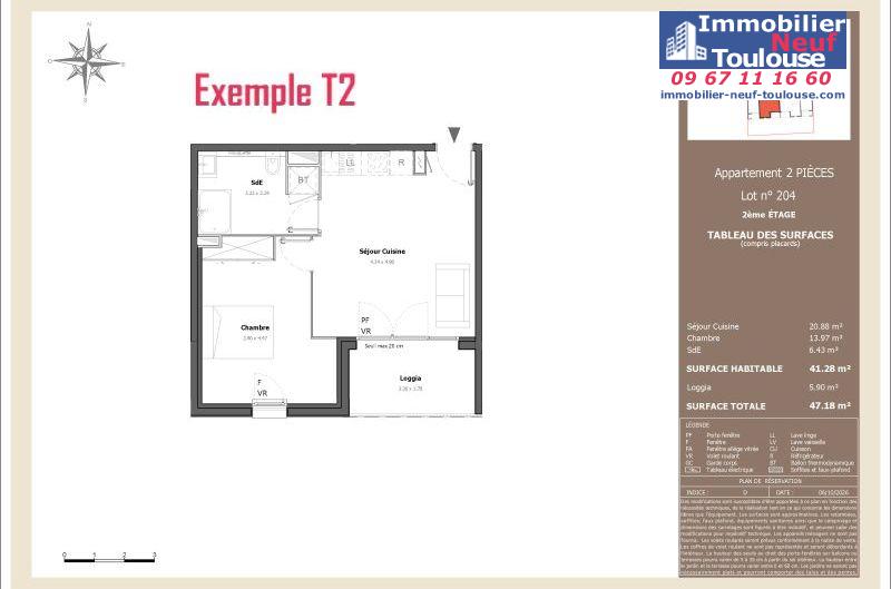 Appartements neufs à Toulouse Saint Cyprien - Programmes immobiliers neufs LNC Nouveaux constructeurs Aiga Viva