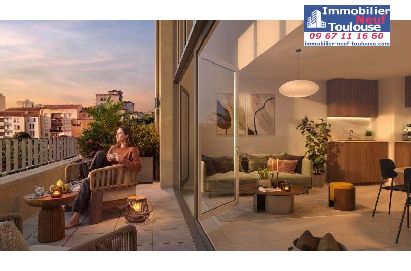 Appartements neufs à Toulouse Saint Cyprien - Programmes immobiliers neufs LNC Nouveaux constructeurs Aiga Viva