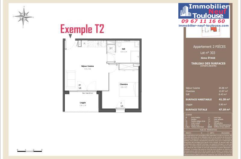 Appartements neufs à Toulouse Saint Cyprien - Programmes immobiliers neufs LNC Nouveaux constructeurs Aiga Viva