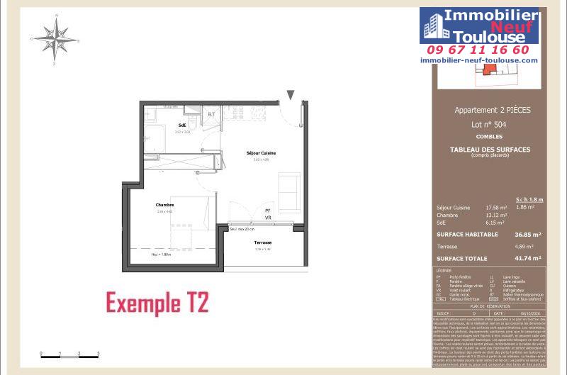 Appartements neufs à Toulouse Saint Cyprien - Programmes immobiliers neufs LNC Nouveaux constructeurs Aiga Viva