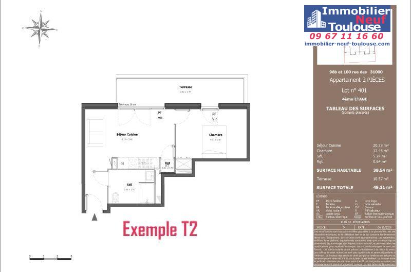 Appartements neufs à Toulouse Saint Cyprien - Programmes immobiliers neufs LNC Nouveaux constructeurs Aiga Viva