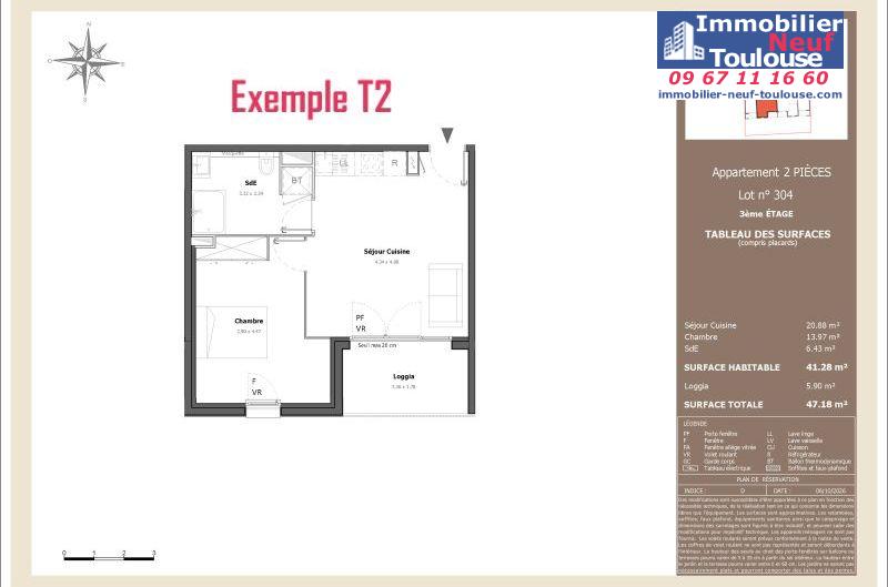 Appartements neufs à Toulouse Saint Cyprien - Programmes immobiliers neufs LNC Nouveaux constructeurs Aiga Viva