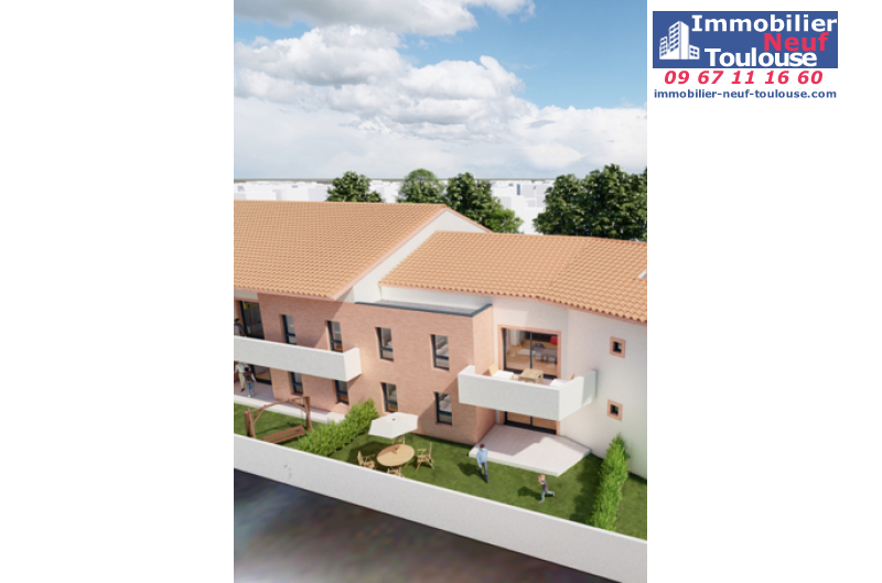 Appartements neufs à Castelginest - Programmes immobiliers neufs Premiere Pierre Côté ouest