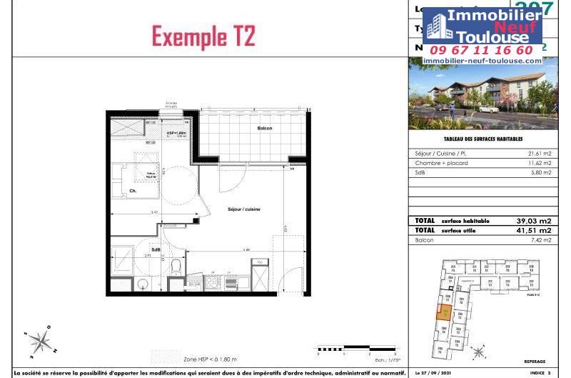 Appartements neufs à Fenouillet - Programmes immobiliers neufs Eclisse Bocage